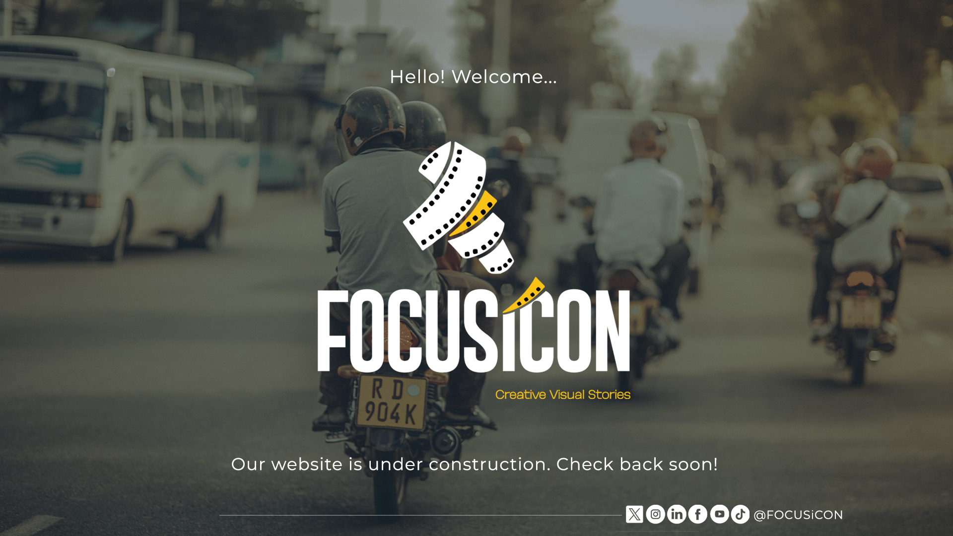 Focus Icon - Website Under Construction